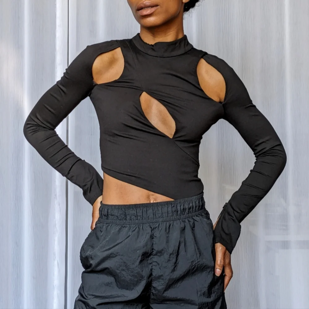 NWT Revolve H:ours Antonia Bodysuit in Black | Size XS - Picture 7 of 8